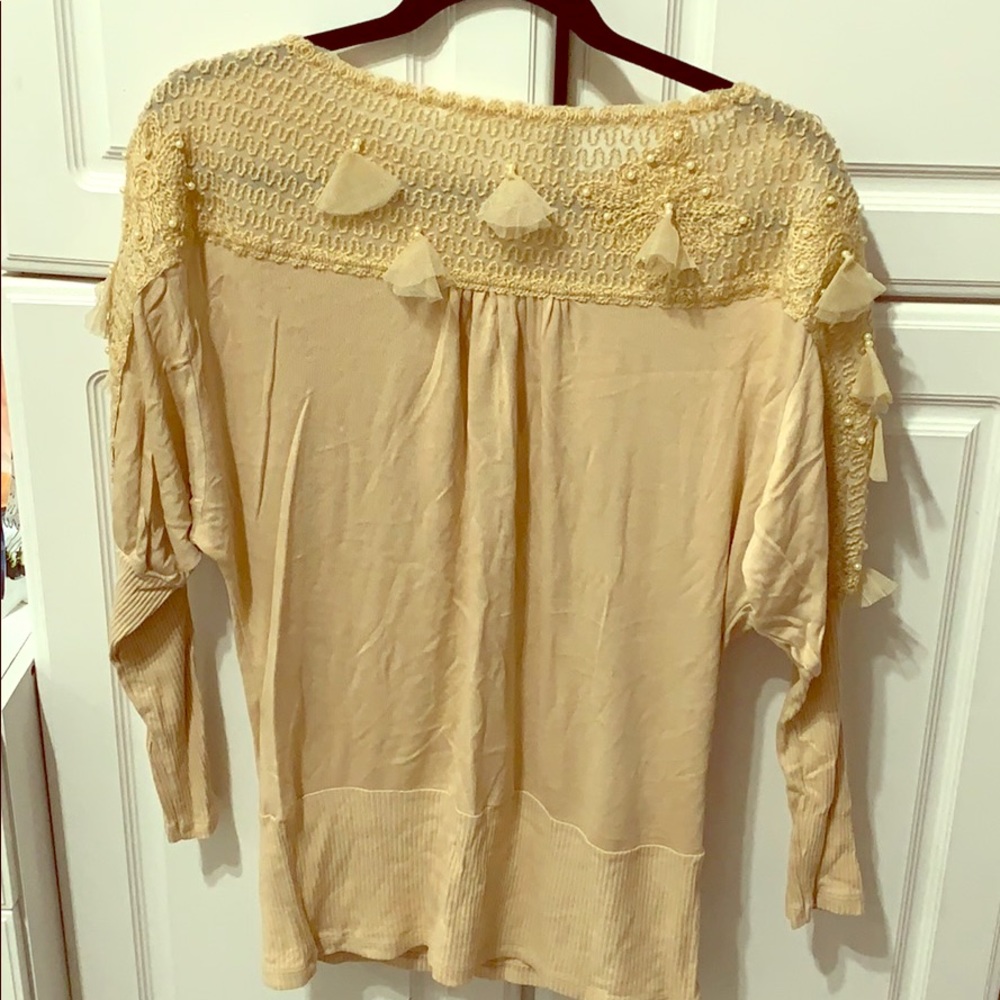 Embellished full sleeve top